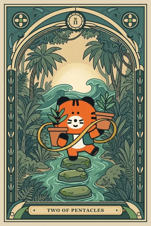 동전 2 카드 그림 (치니파이 친구들 덱)