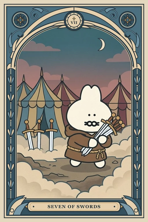 검 7 카드 그림 (치니파이 친구들 덱)