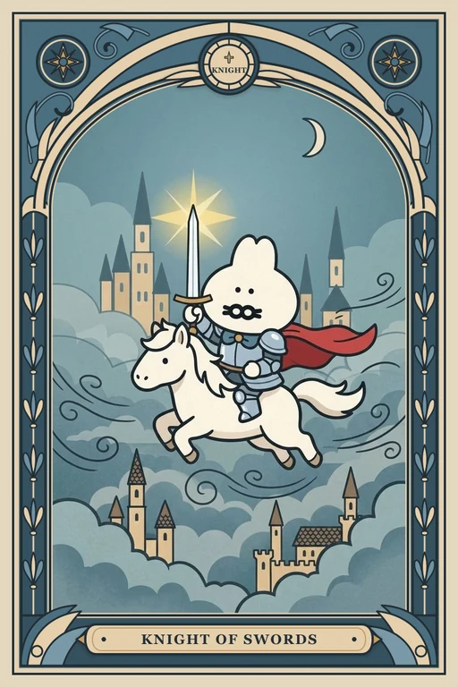 검 기사 카드 그림 (치니파이 친구들 덱)